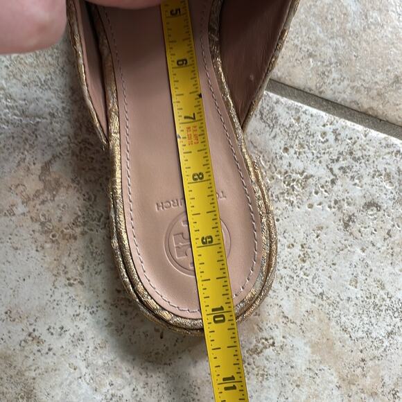 Tory Burch Carlotta Brocade Mules - Picture 14 of 15